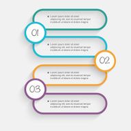 Vector colorful info graphics for your business presentations N291
