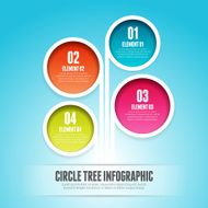 Circle Tree Infographic