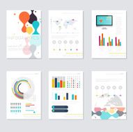 Set of Timeline Infographic Design Templates N20