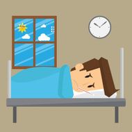 businessman overworked patient hospital stay