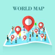 world map concept