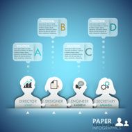 Modern infographic option template N13