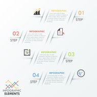 Modern infographics options banner N632