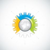 Business gear diagram