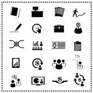 set of Business icons Vector illustration