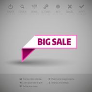 Banner with commerce business content N25