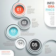abstract flow chart infographics N30