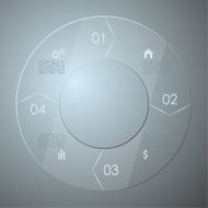 Glass infographic N4