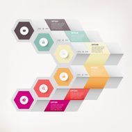 Modern infographics element N57