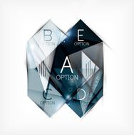 Infographic abstract background N160