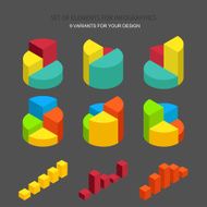 Vector set of element for infographics
