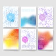 Templates Design Set of Web Mail Brochures Mobile Technology Infographic N355