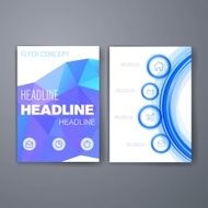 Templates Design Set of Web Mail Brochures Mobile Technology Infographic N368