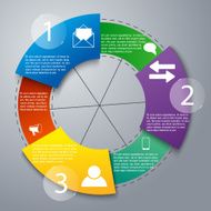 Teamwork social infographic diagram presentation N18