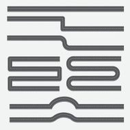 Road icon set