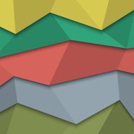 Origami style - creative design template