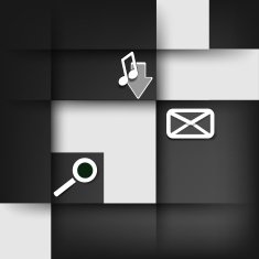 Blank with infographic elements N4