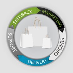 Infographic business template vector illustration N602