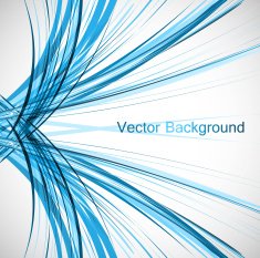 abstract colorfull blue line vector background