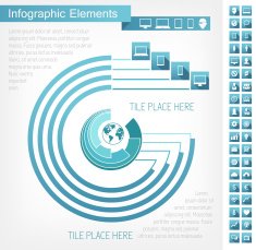 IT Industry Infographic Elements N43