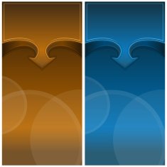 Background With Arrow Design Element