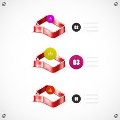 Infographic speech bubbles