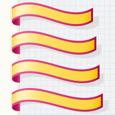Vector realistic design elements
