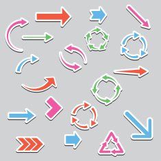 Colored Arrows N7