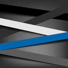 Overlapping thick lines