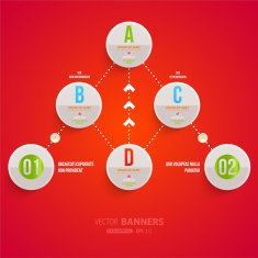 Abstract infografics design N46