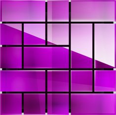 Abstract glossy mosaic background