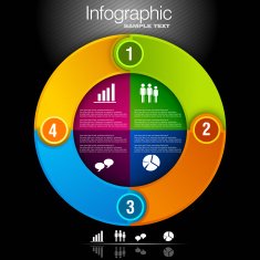 Business infographic design N432
