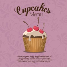 Desserts design vector illustration N9