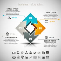 business infographic N405