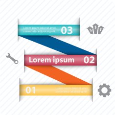 Colorful vector design for workflow layout N29