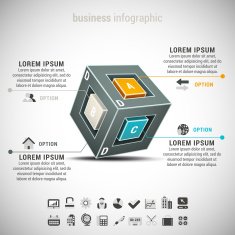 business infographic N413
