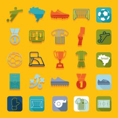 football soccer infographic N389
