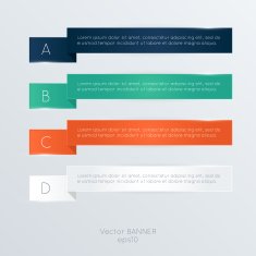 Abstract 3D digital illustration Infographic N12