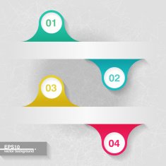 Infographics geometrical abstract background N2