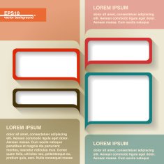 Infographics geometrical abstract background N4