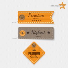 Clothing labels Vector N2