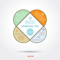 Diagram infographic for workflow and other Your variant Vector N2