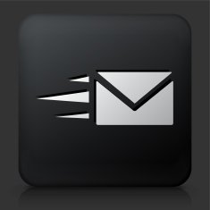 Black Square Button with Letter Icon N4