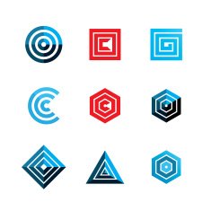 abstract geometric figure N2