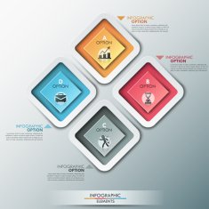 Modern Infographics Process Template N16
