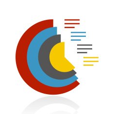 Color Coxcomb Chart icon N3