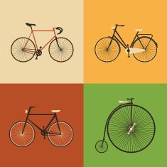 Retro Icons - Bicycles
