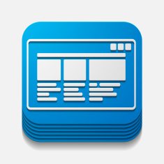 square button interface N28