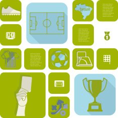 football soccer infographic N409