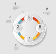 Infographic Templates for Business Vector Illustration N1330